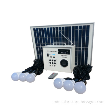 30w Portable green Solar Light Kit